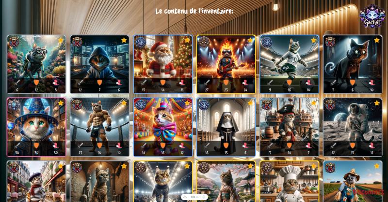 Gacha game - Vue 2