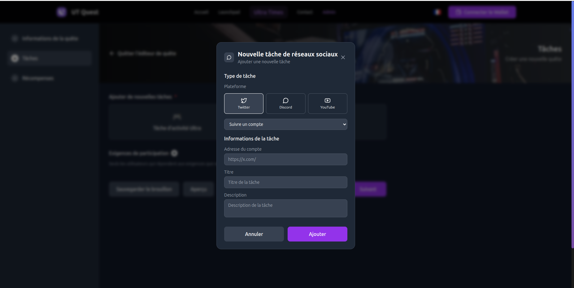 UT Quest - Vue 4
